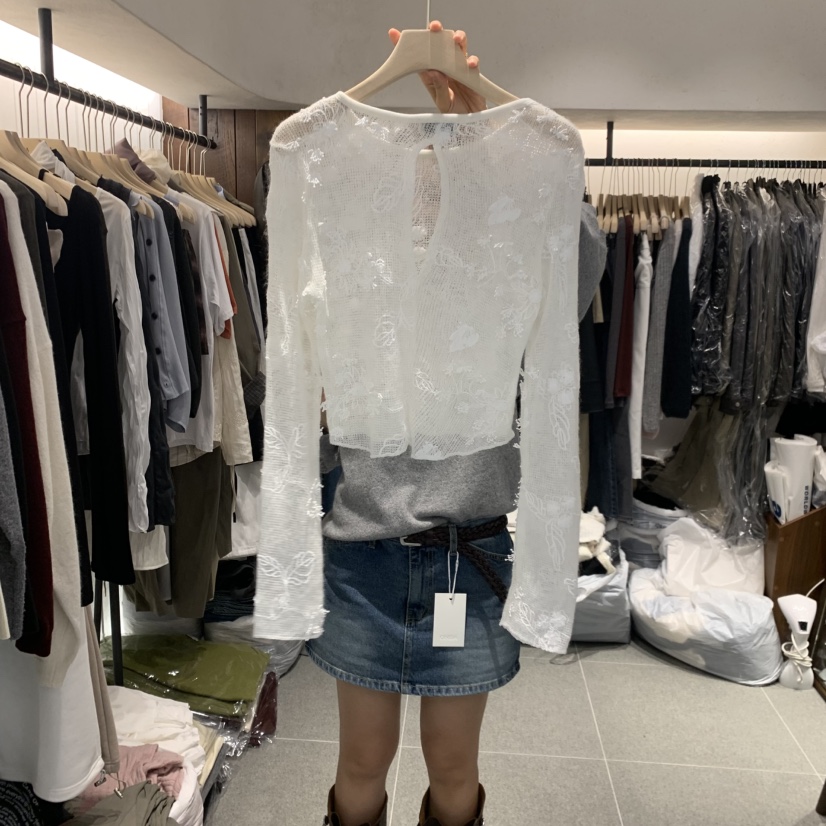 ONDA東大門代購女裝新品真品熱賣推薦休閑時尚人氣長袖T恤ONDA長袖T恤