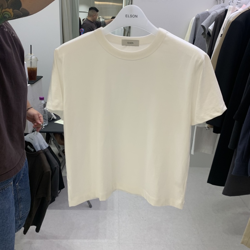 ELSON韓國代購女裝新品真品人氣時尚休閑熱賣推薦T恤ELSONT恤圖色1