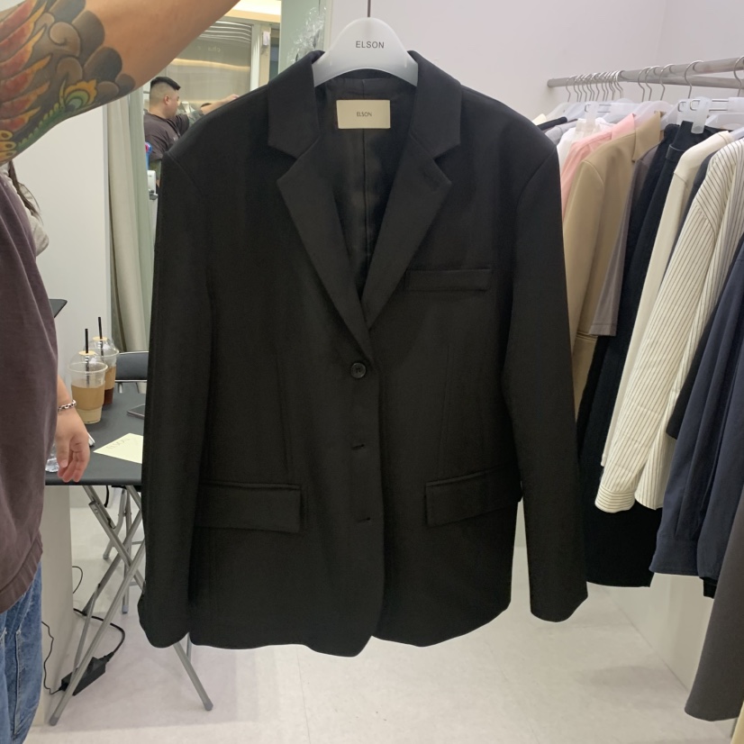 ELSON韓國直郵女裝新品推薦人氣真品時尚休閑熱賣西裝西服ELSON西裝/西服圖色1