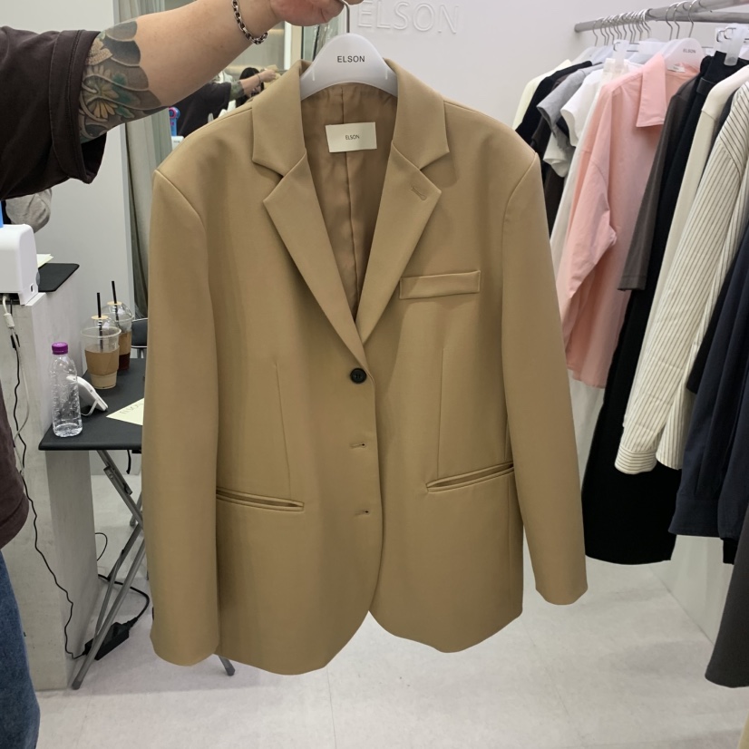 ELSON韓國直郵女裝新品推薦人氣真品時尚休閑熱賣西裝西服ELSON西裝/西服圖色2