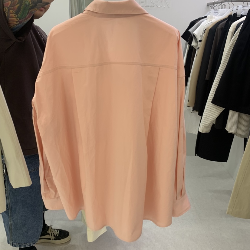 ELSON韓國直郵女裝新品時尚人氣熱賣推薦休閑真品襯衫蕾絲衫ELSON襯衫/蕾絲衫