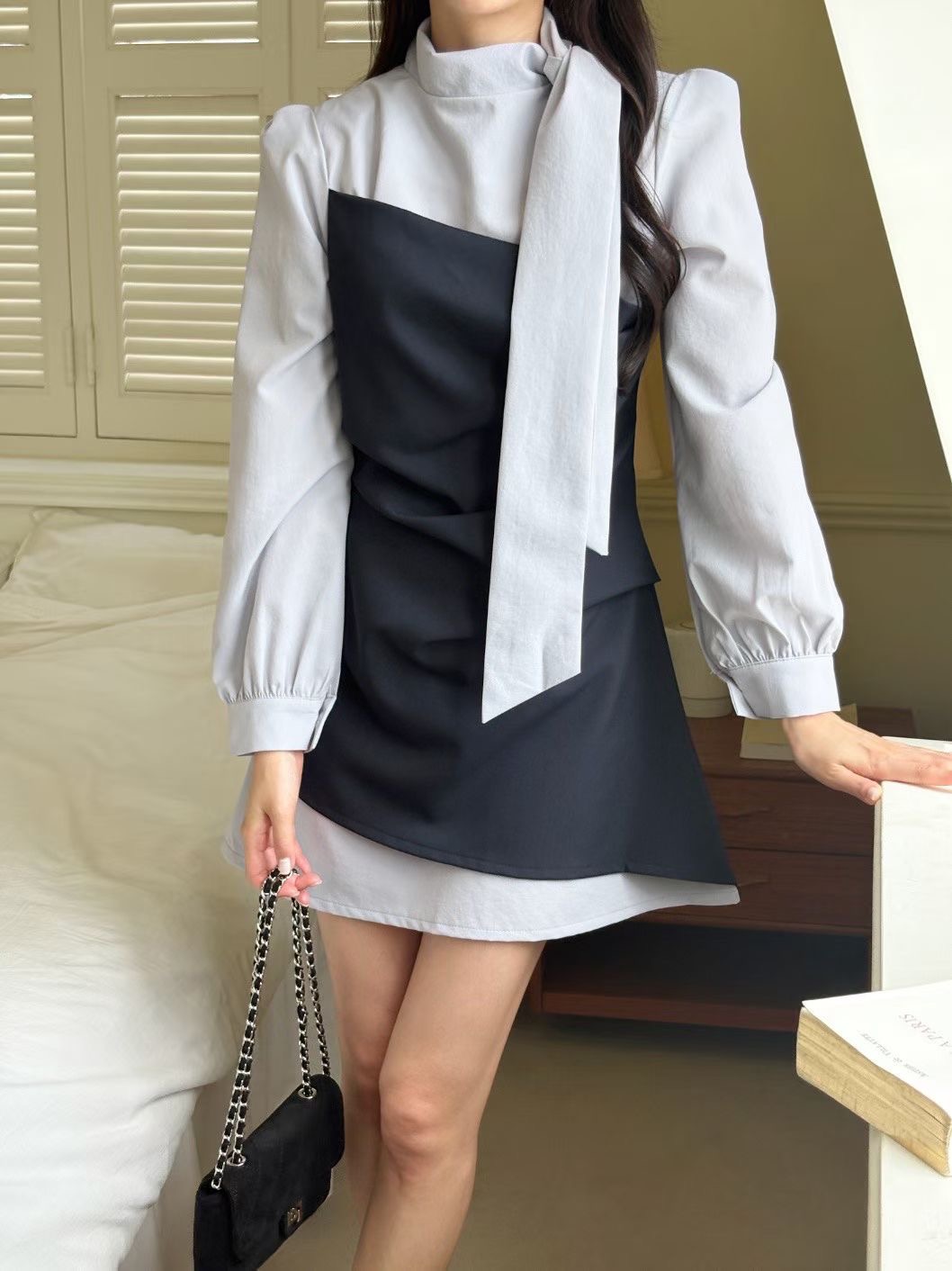 Ruhot/EEYOU東大門直郵女裝新品推薦真品時尚人氣連衣裙OPSRuhot/EEYOU連衣裙