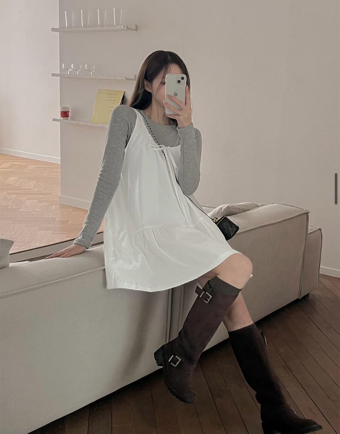 WAYBETTER韓國代購女裝新品真品休閑熱賣人氣連衣裙不含內搭WAYBETTER連衣裙