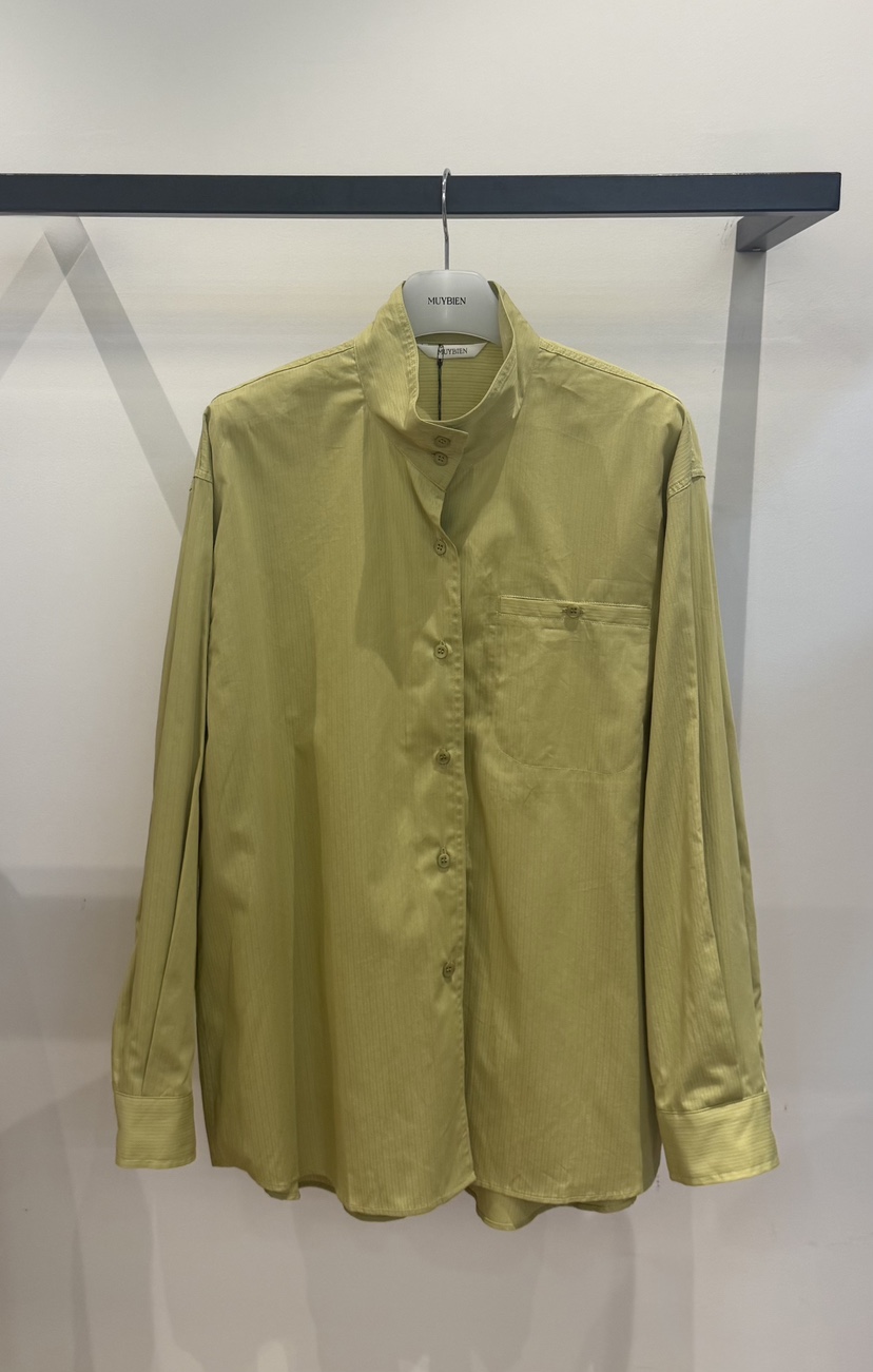 MUYBIEN東大門實拍女士新品真品時尚熱賣人氣襯衫蕾絲衫高領MUYBIEN襯衫/蕾絲衫圖色3