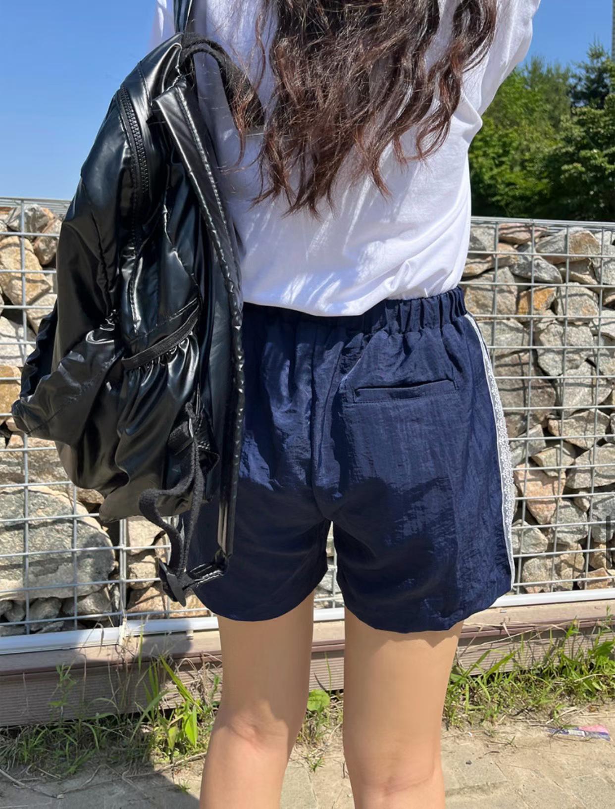 WAYBETTER東大門代購女裝新品推薦時尚熱賣人氣真品短褲蕾絲WAYBETTER短褲