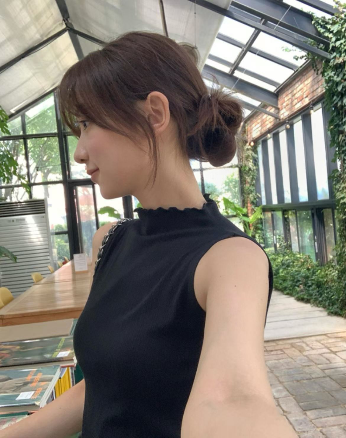 WAYBETTER東大門直郵女裝新品真品休閑人氣吊帶背心半領無袖WAYBETTER吊帶/背心