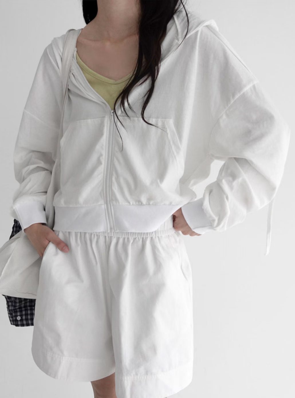 WAYBETTER東大門代購女士新品真品夾克拉鏈連帽衫不含內搭WAYBETTER夾克圖色2