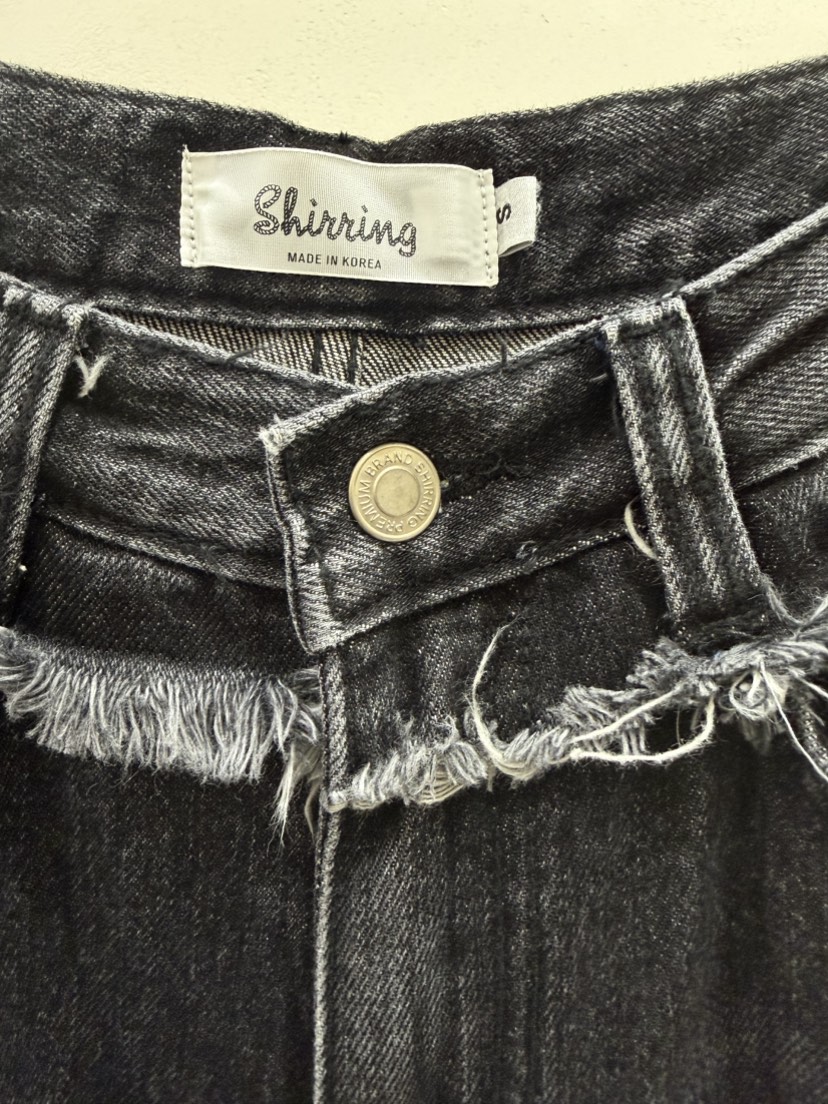 SHIRRING東大門直郵女裝新品時尚熱賣人氣推薦真品牛仔褲SHIRRING牛仔褲