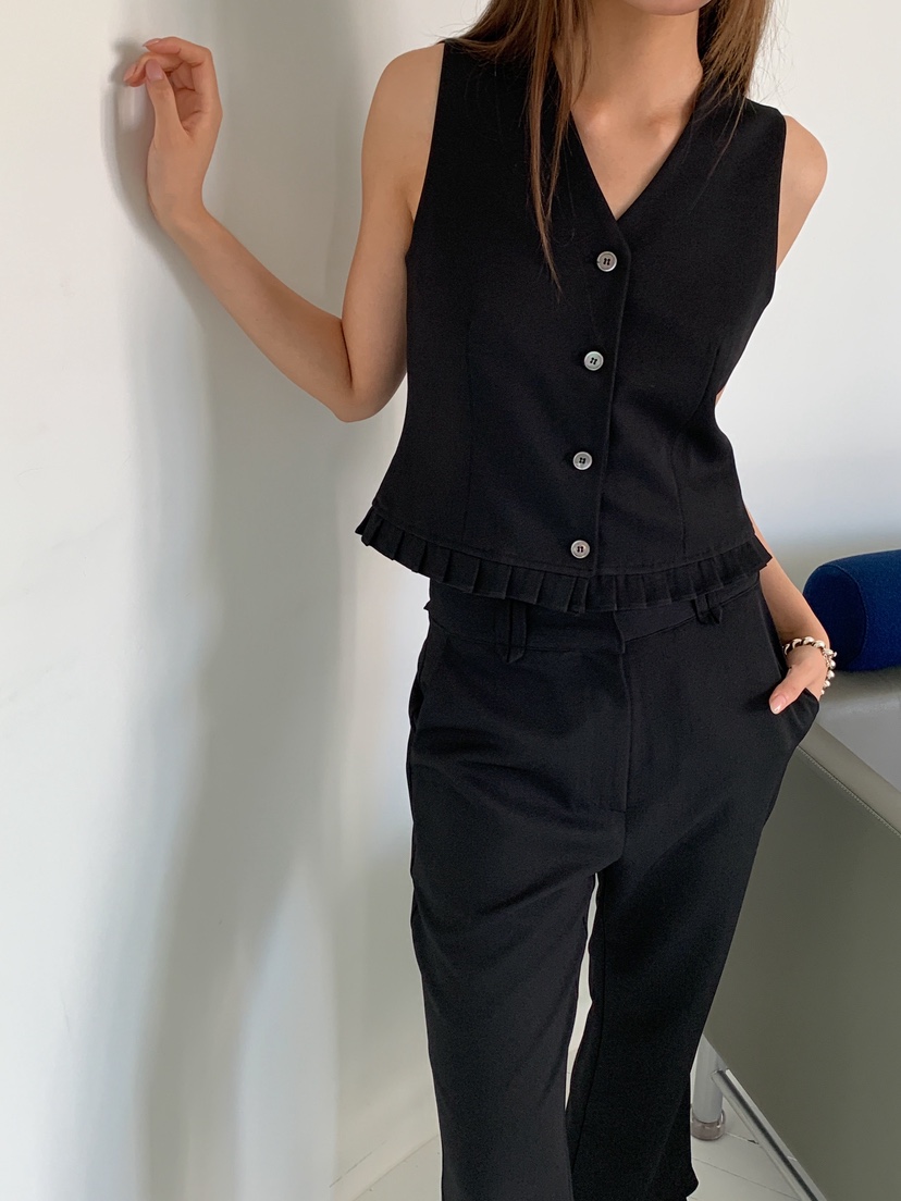 SOLD OUT韓國代購女士新款真品人氣時尚休閑推薦熱賣馬甲SOLD OUT馬甲