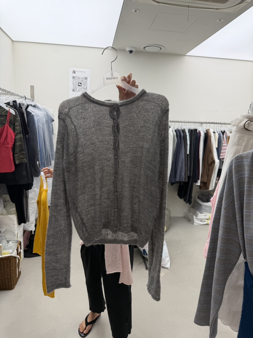 SOLD OUT東大門直郵女士新品熱賣真品推薦時尚針織衫開衫SOLD OUT針織衫圖色3