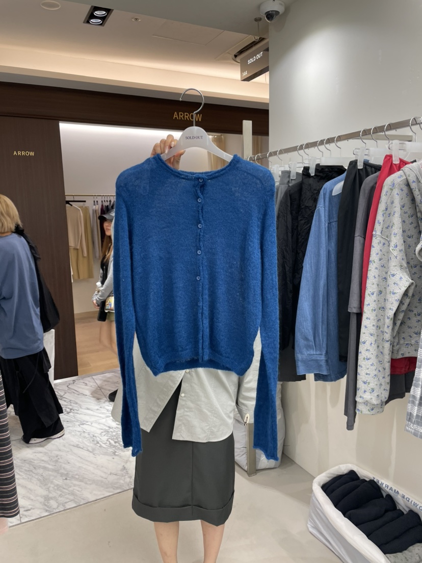 SOLD OUT東大門直郵女士新品熱賣真品推薦時尚針織衫開衫SOLD OUT針織衫圖色5