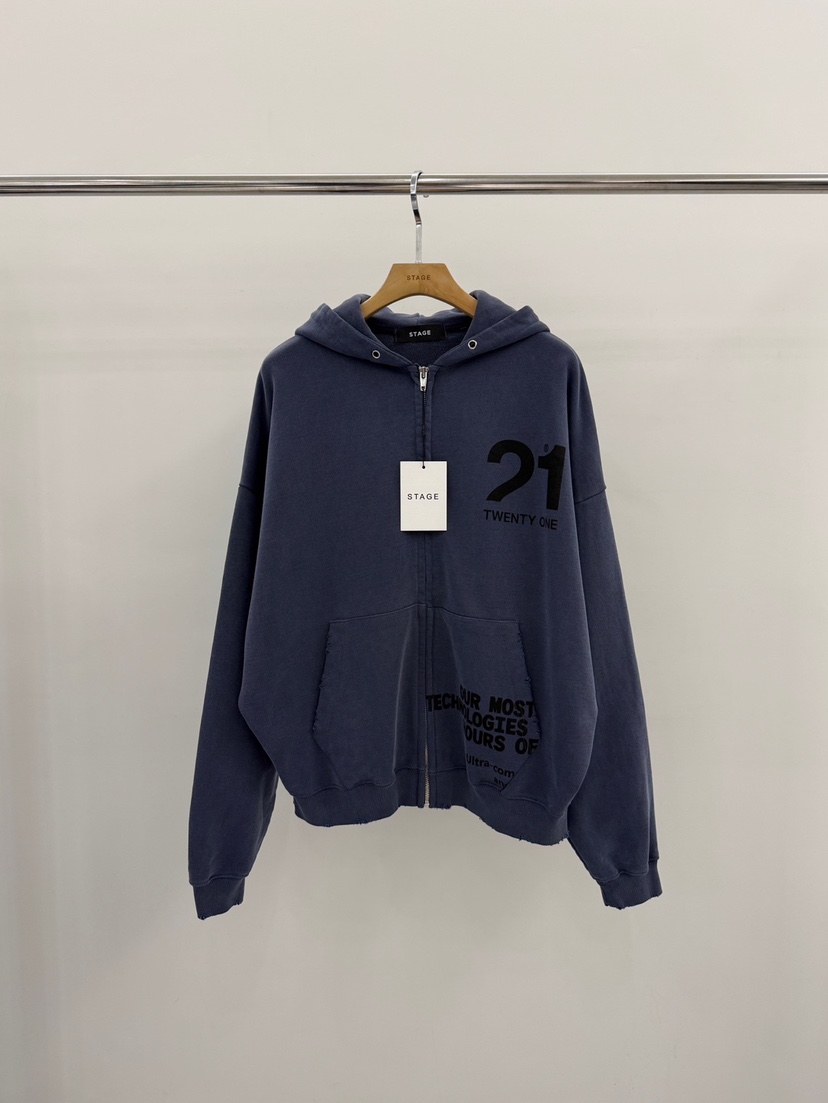 STAGE東大門實拍女裝新品時尚人氣熱賣真品推薦休閑衛衣STAGE衛衣圖色1