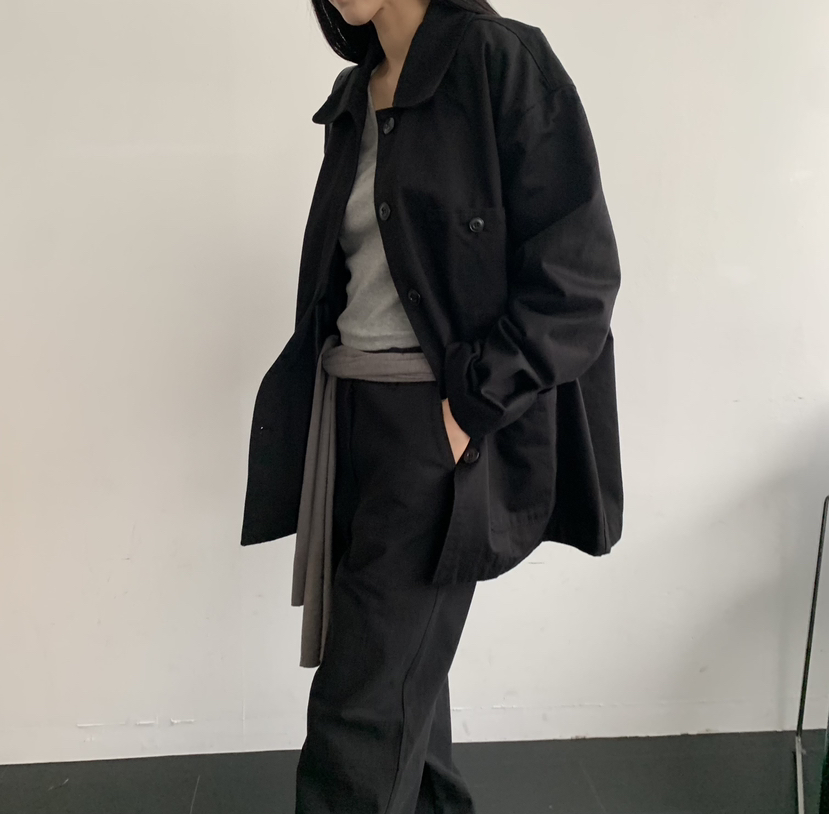 MOMENT東大門代購女裝新款推薦真品休閑時尚熱賣人氣夾克MOMENT/RECOVER夾克