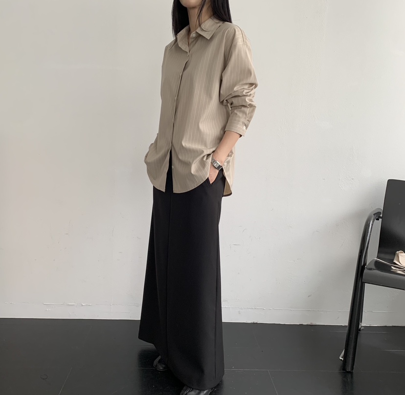 MOMENT東大門代購女裝新品熱賣休閑真品時尚人氣襯衫蕾絲衫MOMENT/RECOVER襯衫/蕾絲衫