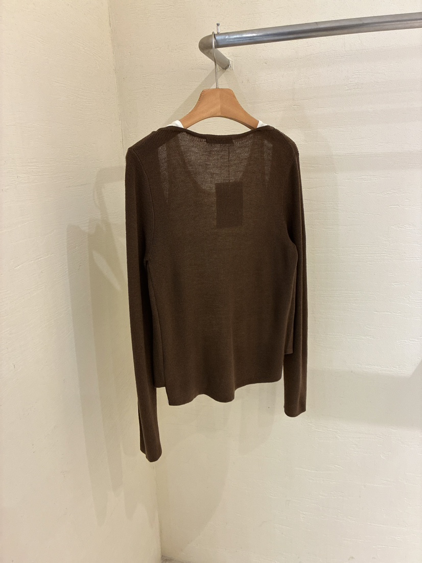 MUSE-P東大門實拍女裝新品真品人氣時尚熱賣針織衫雙層開襟MUSE-P針織衫
