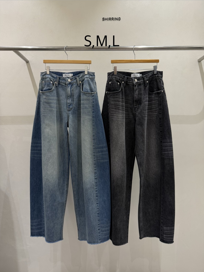 SHIRRING東大門代購女士新品休閑時尚真品熱賣推薦牛仔褲SHIRRING牛仔褲