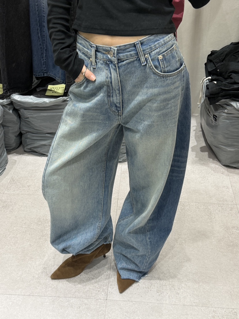SHIRRING東大門代購女士新品休閑時尚真品熱賣推薦牛仔褲SHIRRING牛仔褲