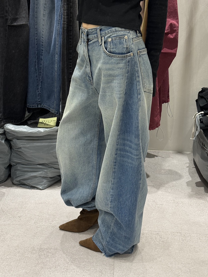 SHIRRING東大門代購女士新品休閑時尚真品熱賣推薦牛仔褲SHIRRING牛仔褲