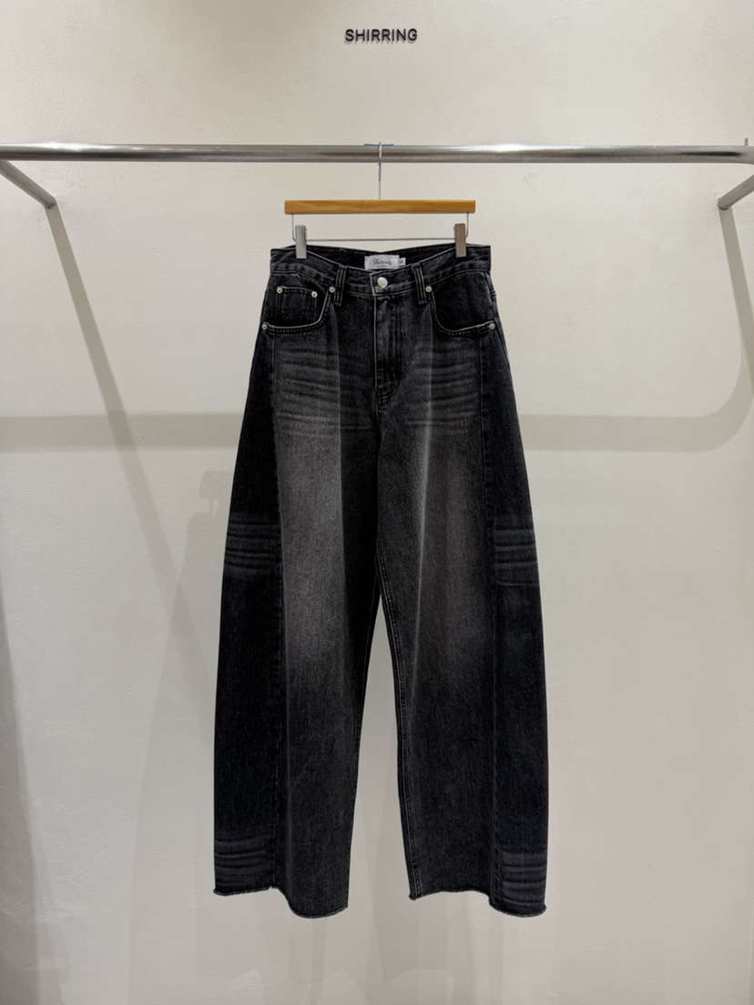 SHIRRING東大門代購女士新品休閑時尚真品熱賣推薦牛仔褲SHIRRING牛仔褲圖色2