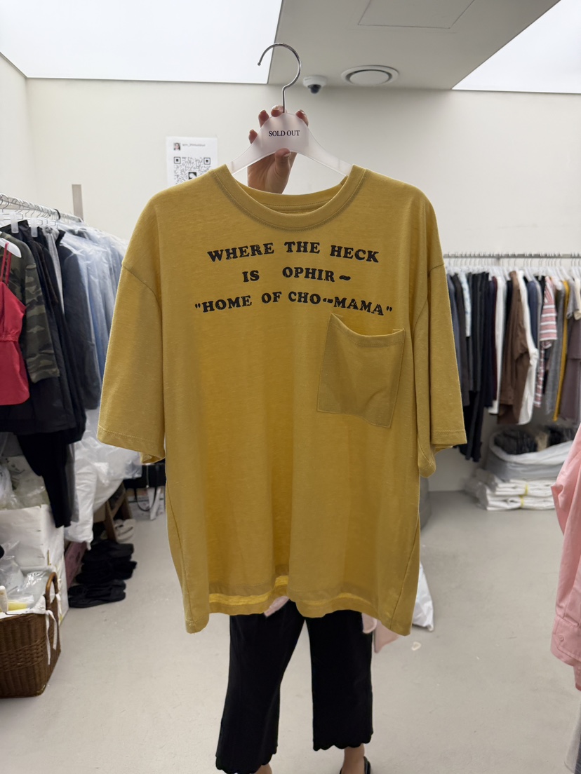 SOLD OUT東大門實拍女士新款真品熱賣休閑時尚推薦人氣T恤SOLD OUTT恤圖色1