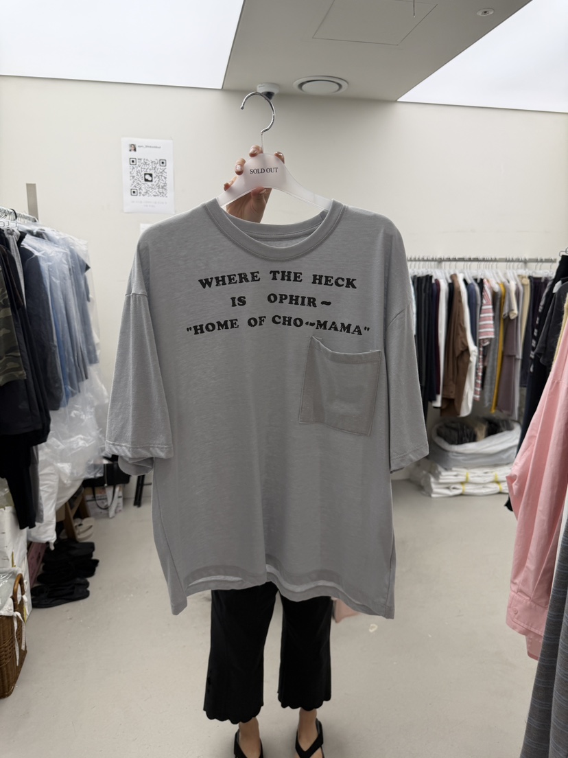 SOLD OUT東大門實拍女士新款真品熱賣休閑時尚推薦人氣T恤SOLD OUTT恤圖色3