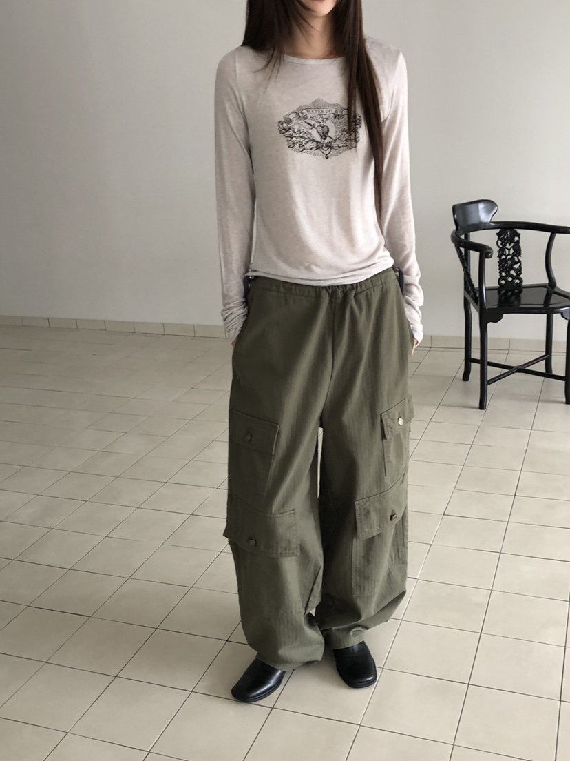 MUSE-P東大門實拍女裝新款時尚休閑熱賣推薦真品人氣休閑褲MUSE-P休閑褲