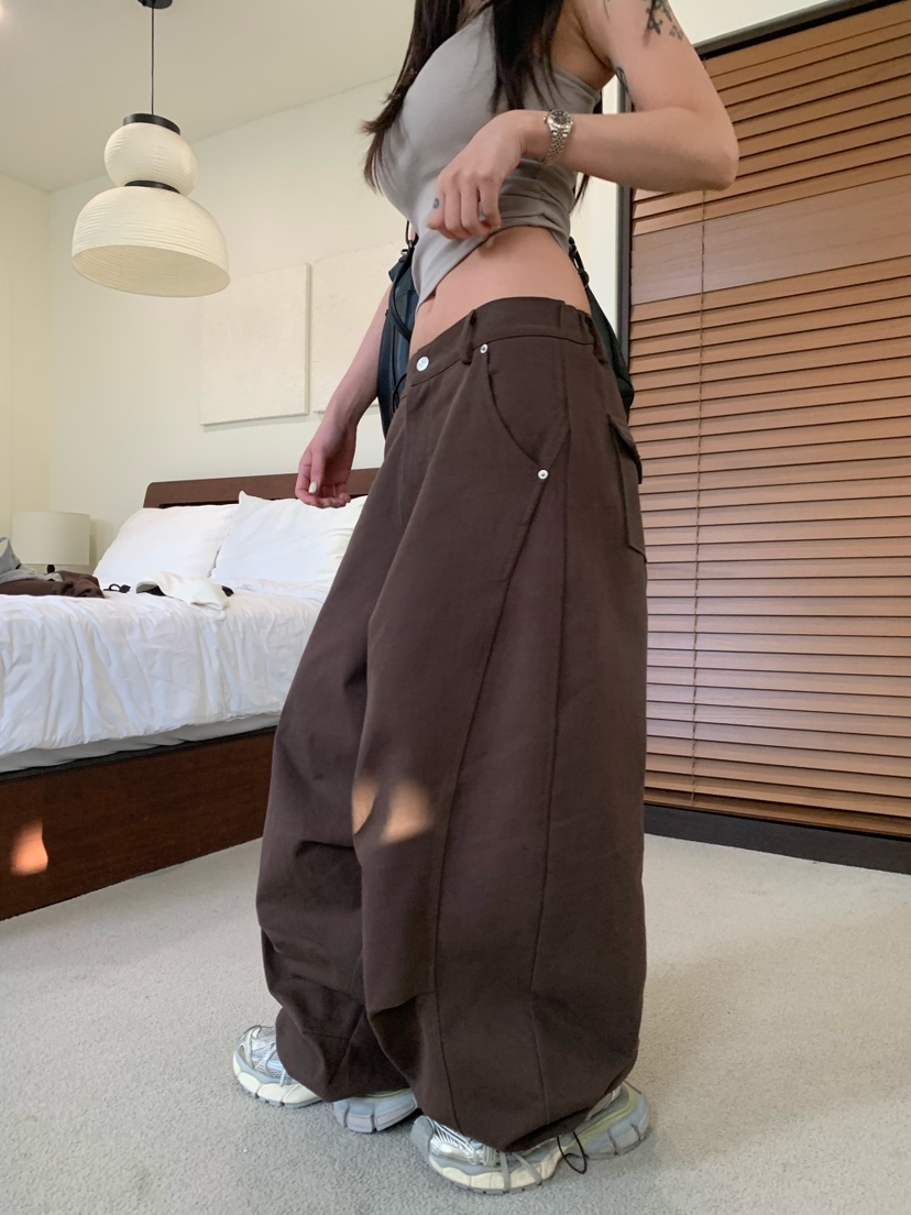 OKIE韓國代購女裝新款熱賣推薦人氣休閑時尚真品休閑褲OKIE休閑褲
