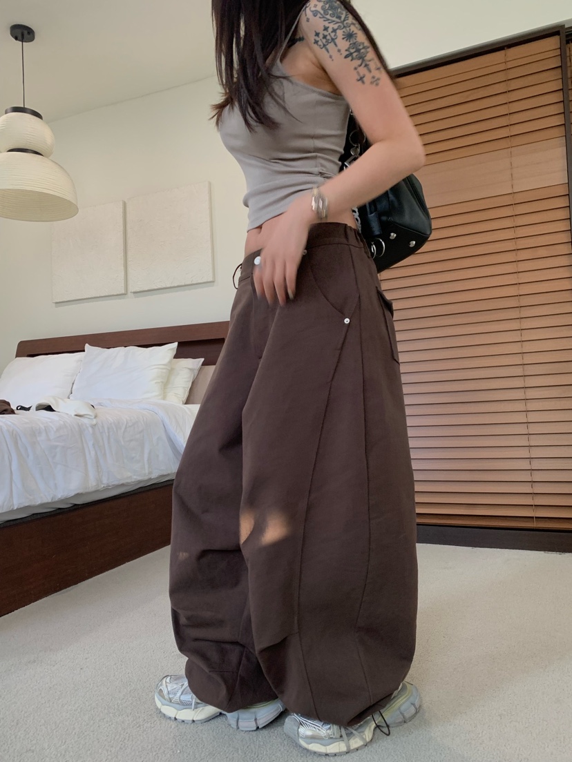 OKIE韓國代購女裝新款熱賣推薦人氣休閑時尚真品休閑褲OKIE休閑褲