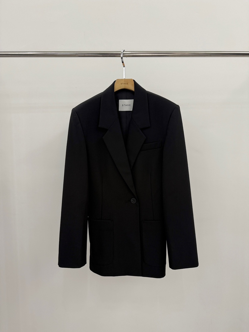 STAGE韓國直郵女士新品人氣休閑推薦真品熱賣時尚西裝西服STAGE西裝/西服圖色2