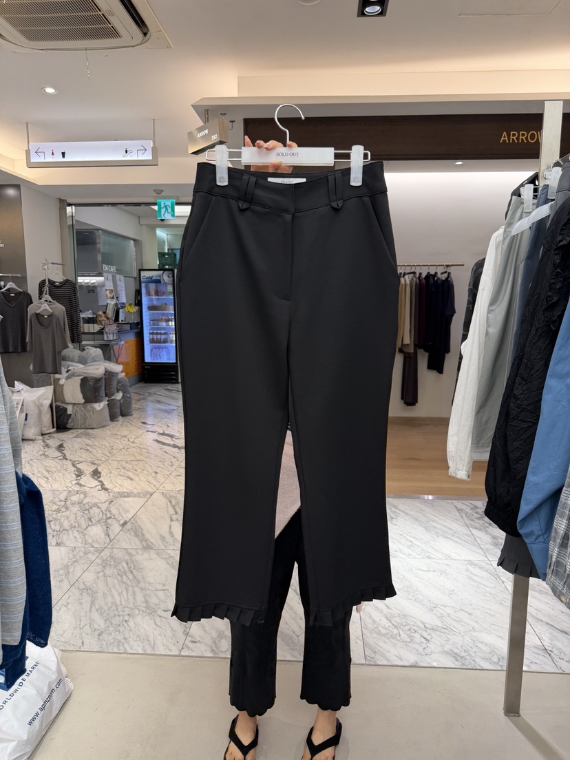 SOLD OUT韓國直郵女士新品時尚推薦人氣真品休閑熱賣休閑褲SOLD OUT休閑褲圖色2