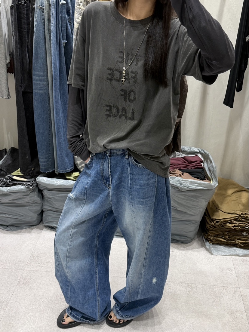 SHIRRING韓國代購女士新品真品時尚熱賣人氣推薦休閑長袖T恤SHIRRING長袖T恤