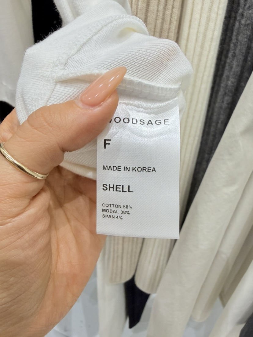 WOOD SAGE韓國直郵女士新品熱賣真品推薦休閑時尚人氣T恤WOOD SAGET恤