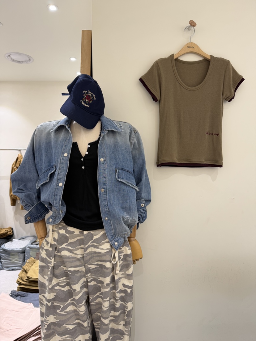 SHIRRING韓國代購女士新品熱賣人氣休閑推薦時尚真品夾克SHIRRING夾克