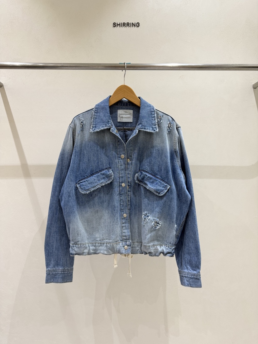SHIRRING韓國代購女士新品熱賣人氣休閑推薦時尚真品夾克SHIRRING夾克圖色1