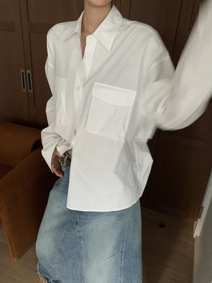 OKIE韓國代購女裝新品真品熱賣時尚休閑人氣推薦襯衫蕾絲衫OKIE襯衫/蕾絲衫