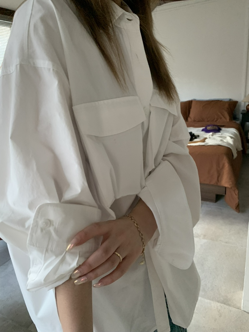 OKIE韓國代購女裝新品真品熱賣時尚休閑人氣推薦襯衫蕾絲衫OKIE襯衫/蕾絲衫