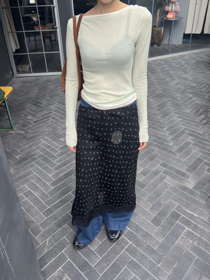 ME MO東大門直郵女士新款真品人氣休閑熱賣時尚推薦長裙ME MO長裙圖色1