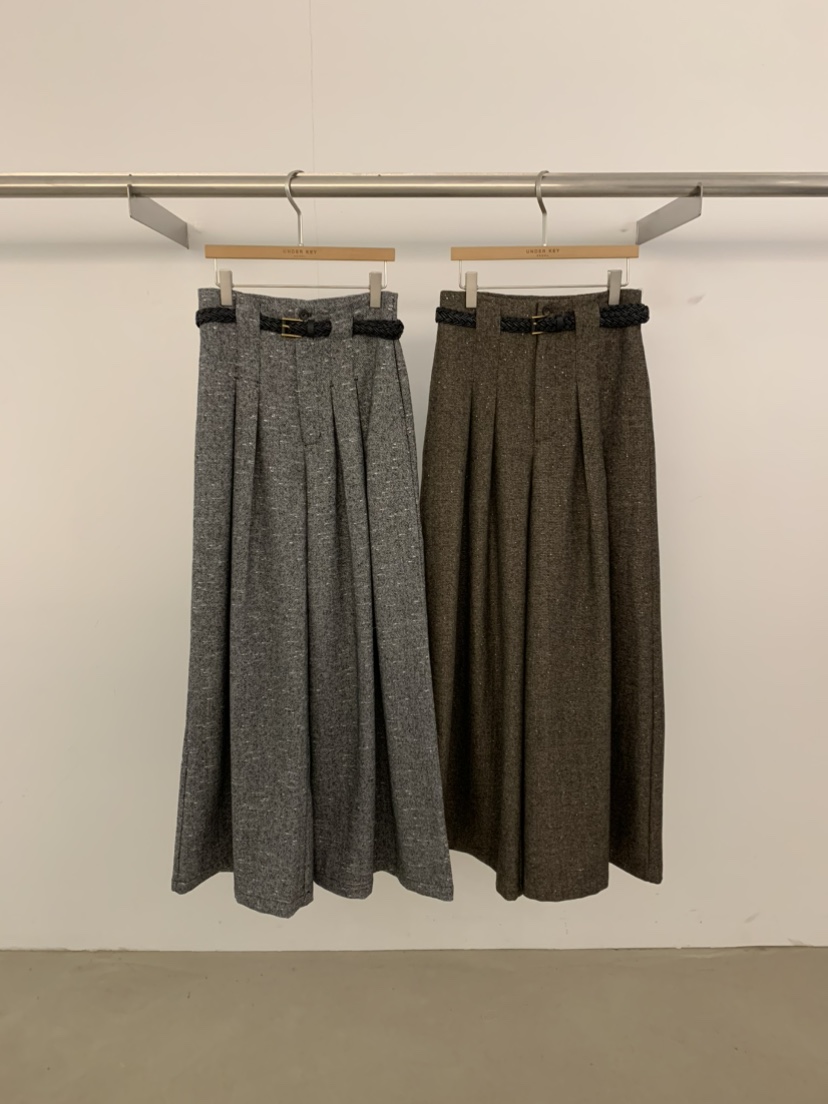 UNDER KEY東大門實拍女士新品真品時尚休閑休閑褲含腰帶UNDER KEY休閑褲