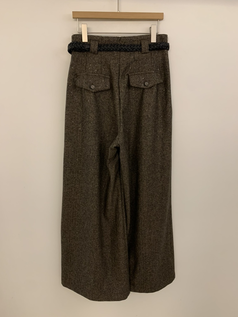 UNDER KEY東大門實拍女士新品真品時尚休閑休閑褲含腰帶UNDER KEY休閑褲