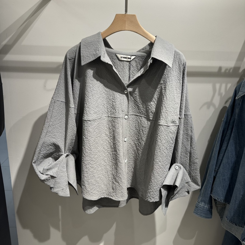 LAMINEDOR韓國代購女裝新品熱賣真品推薦時尚人氣襯衫蕾絲衫LA MINE DOR襯衫/蕾絲衫圖色3