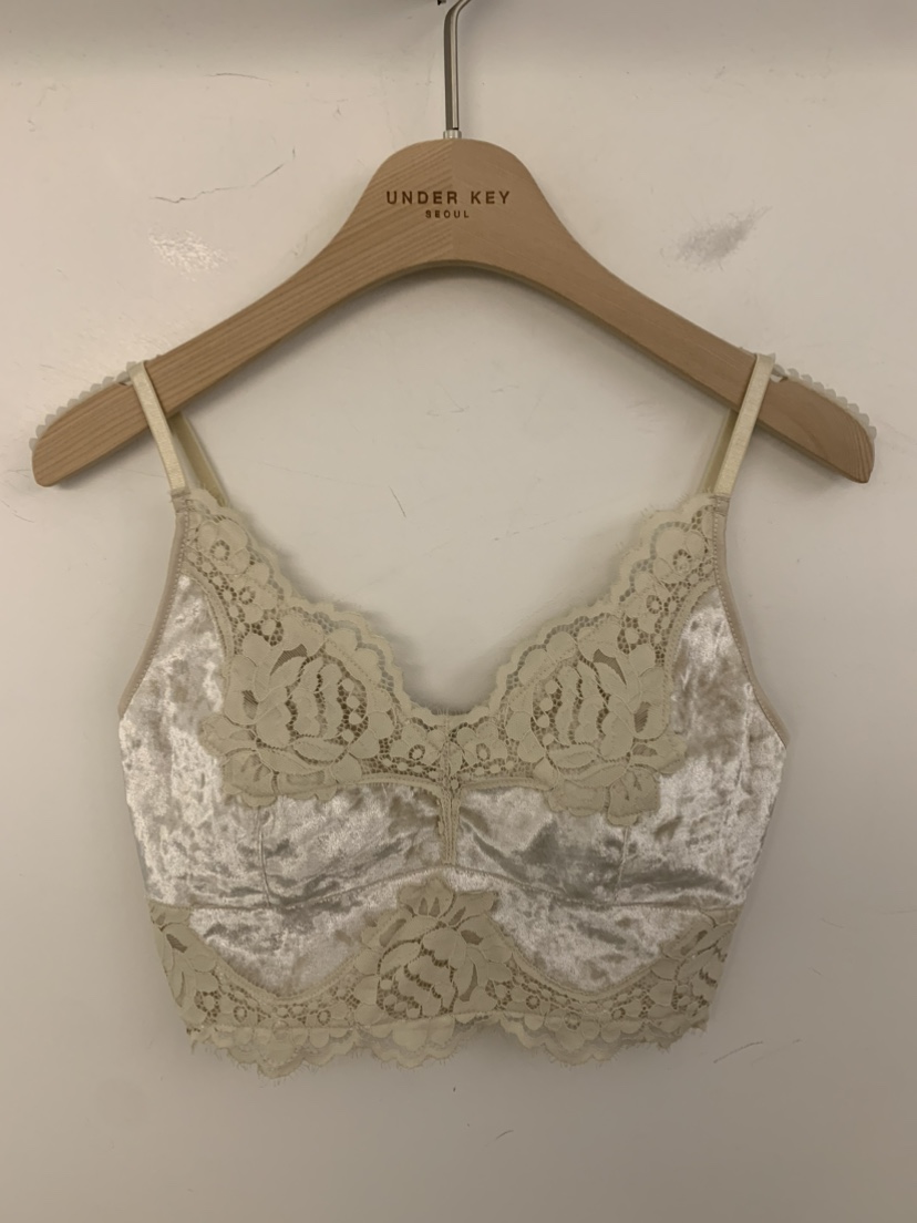 UNDER KEY東大門實拍女裝新品時尚真品休閑吊帶背心天鵝絨UNDER KEY吊帶/背心圖色4