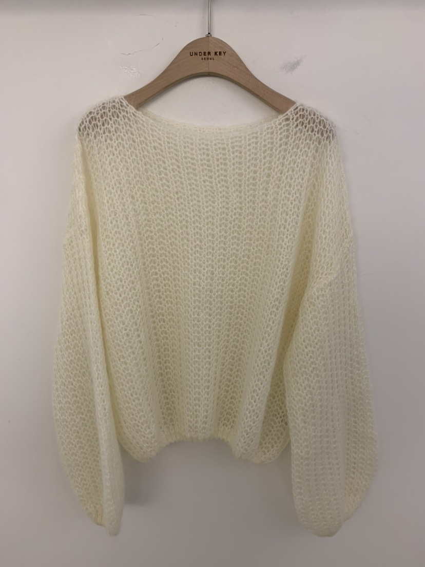 UNDER KEY東大門實拍女士新品人氣真品時尚熱賣毛衣蓬松UNDER KEY毛衣圖色4