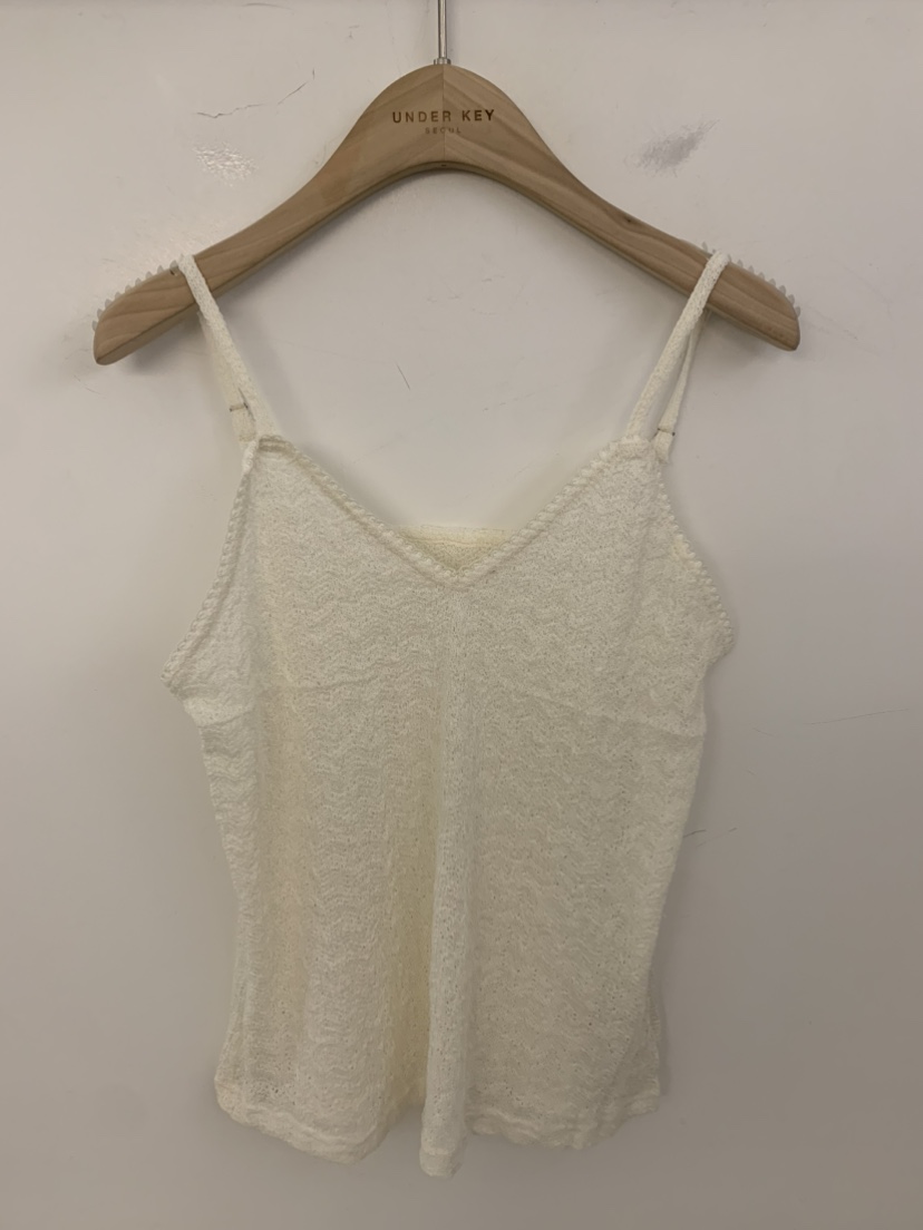 UNDER KEY東大門代購女士新品推薦真品休閑吊帶背心無袖UNDER KEY吊帶/背心圖色2
