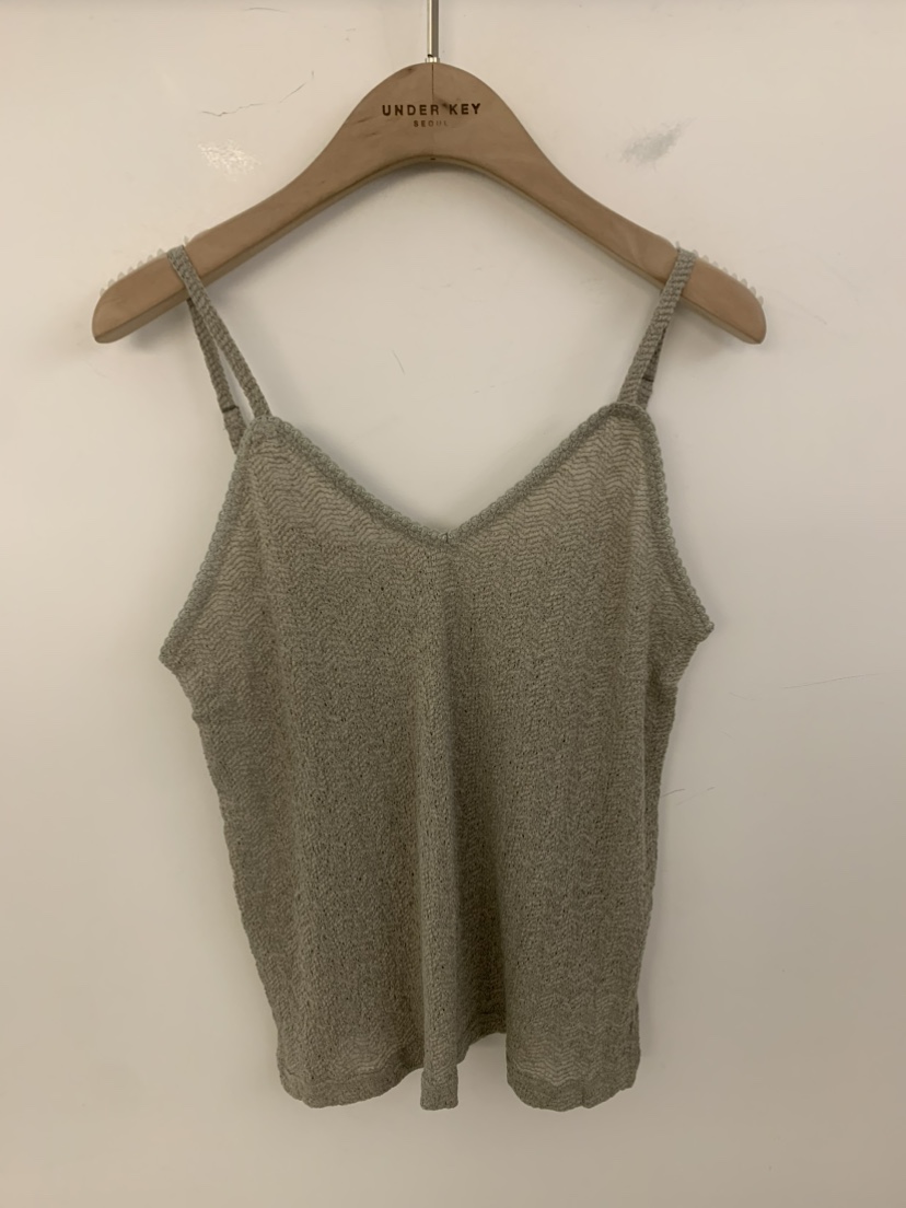 UNDER KEY東大門代購女士新品推薦真品休閑吊帶背心無袖UNDER KEY吊帶/背心圖色3