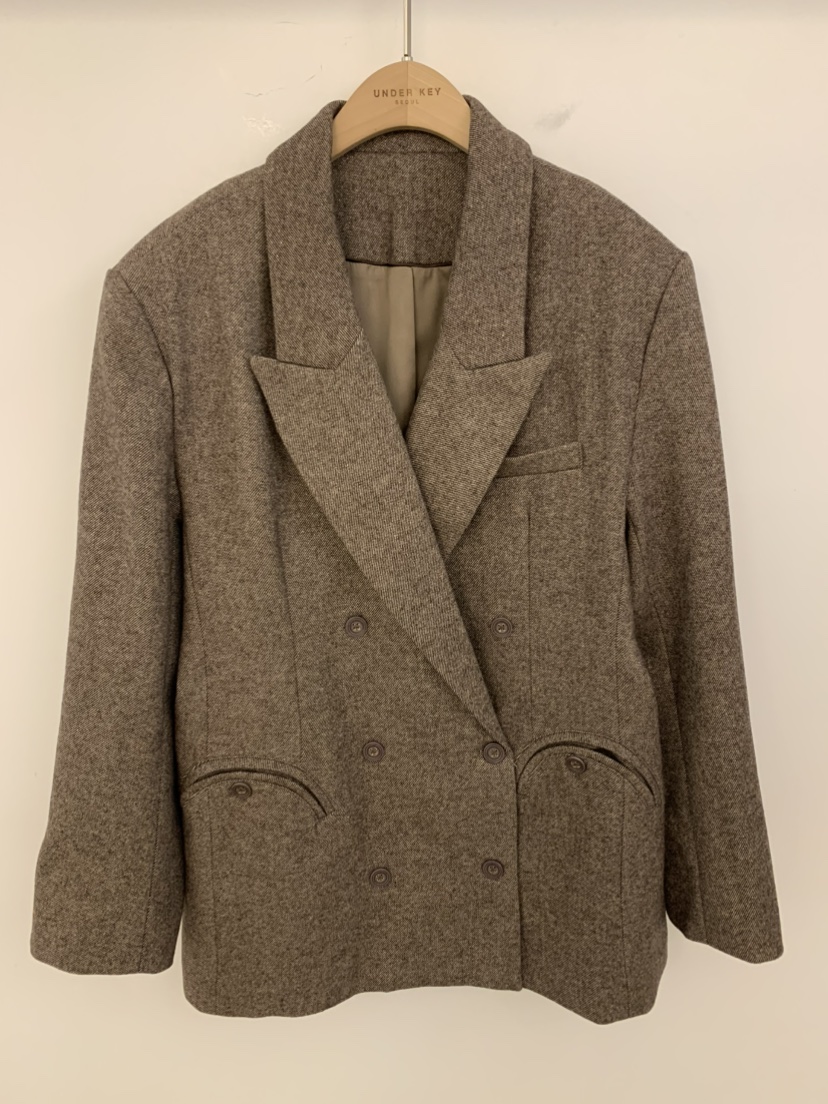 UNDER KEY東大門實拍女士新款休閑推薦時尚真品西裝西服UNDER KEY西裝/西服圖色1