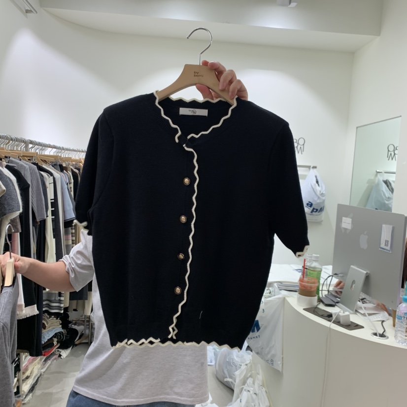 BY BOMI東大門實拍女士新款熱賣休閑真品時尚人氣推薦開衫BY BOMI開衫圖色2