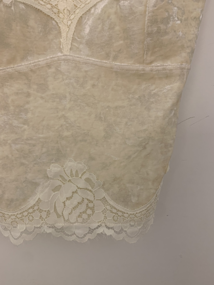 UNDER KEY韓國代購女裝新品真品吊帶背心天鵝絨蕾絲無袖UNDER KEY吊帶/背心