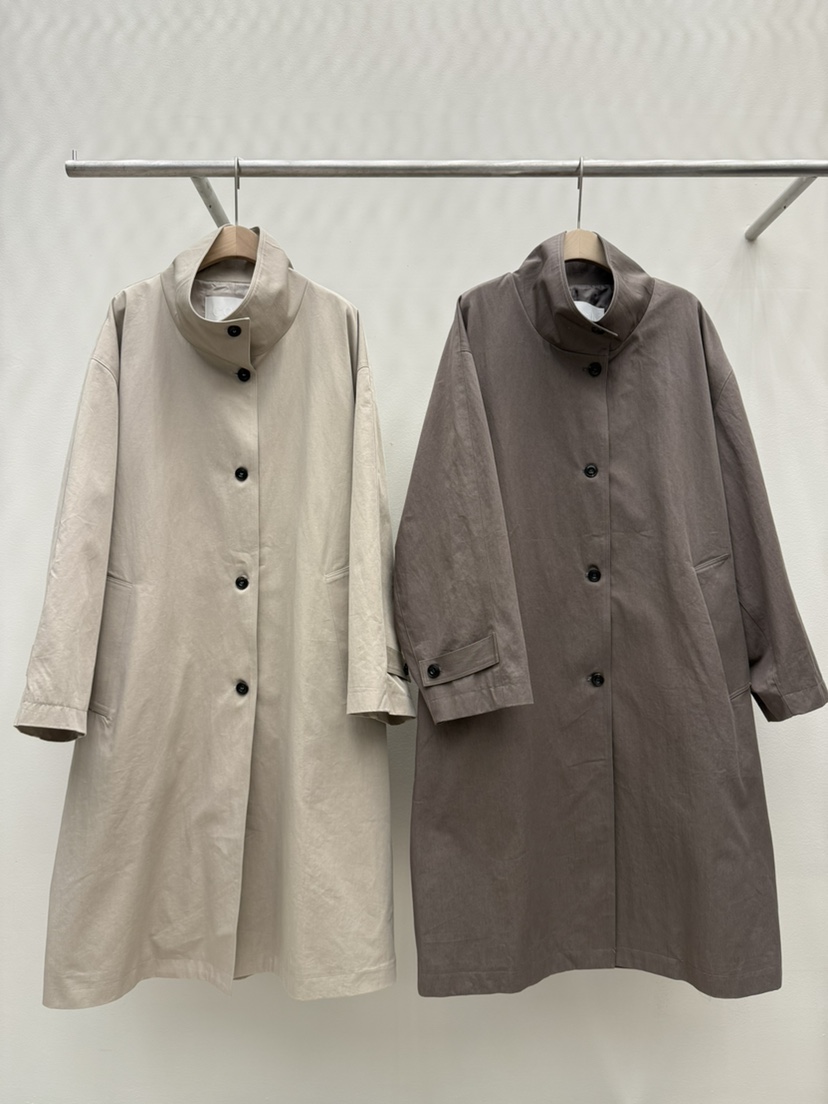 EOOB/LAMEREI東大門代購女士新品真品熱賣長款風衣高領長款EOOB/LAMEREI長款風衣