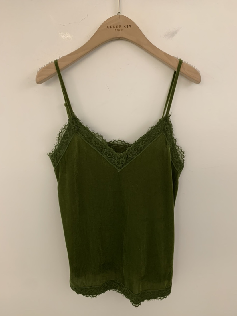 UNDER KEY東大門代購女裝新款真品熱賣吊帶背心蕾絲無袖UNDER KEY吊帶/背心圖色5