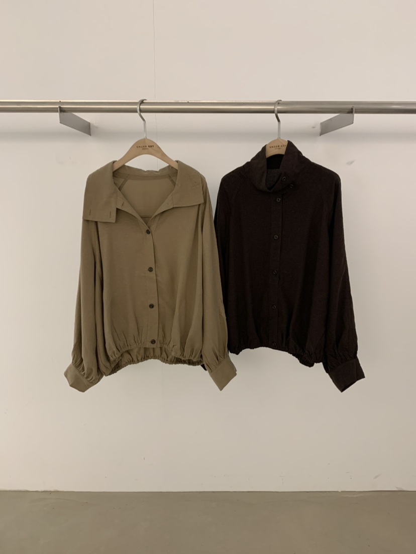 UNDER KEY東大門實拍女士新品時尚休閑推薦人氣夾克纖維UNDER KEY夾克